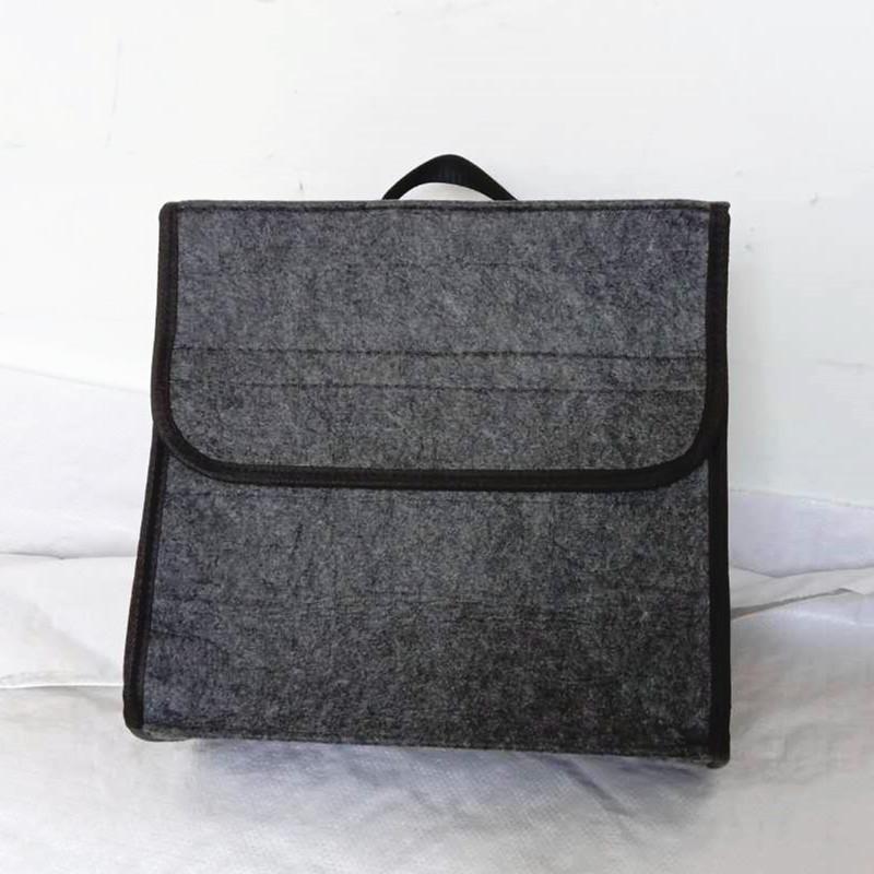 Auto Aufbewahrungstasche Kofferraum Organizer Box Filzstoff Aufbewahrungsbox Auto Ladungsbehälter Taschen Mehrfachtaschen Aufräumtaschen Auto