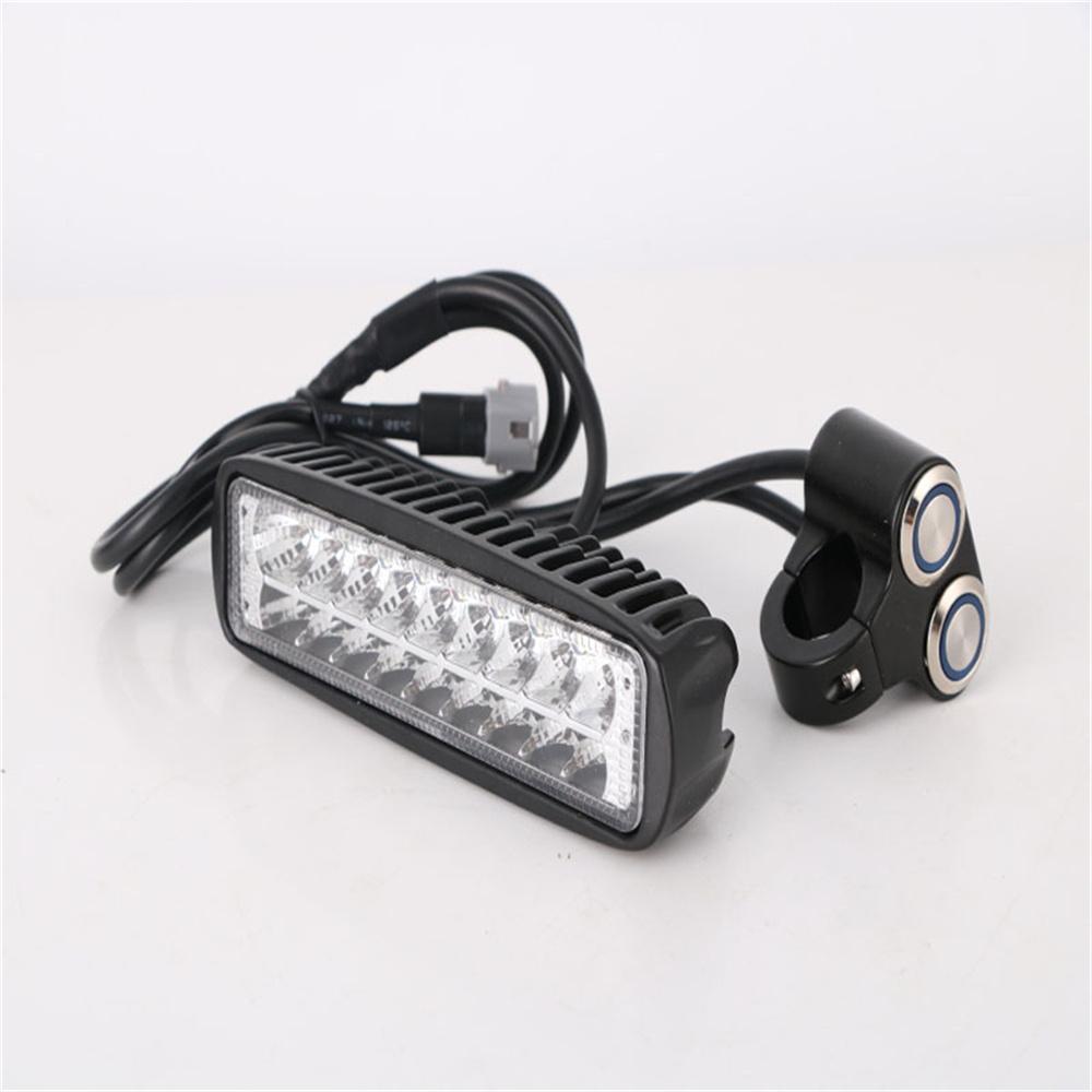 Motorcycle LED Headlight Hi/Lo Beam Head Lamp + Switch For Sur-Ron X S X160 X260