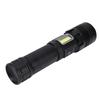 Glare Flashlight Super Bright Waterproof Zoomable with Power Display for Outdoor