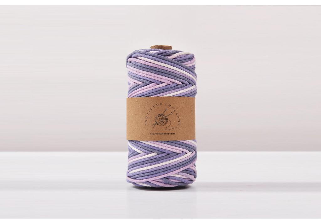 100 Yards 3mm Gradient Color Cotton Core-Spun Rope for DIY Projects