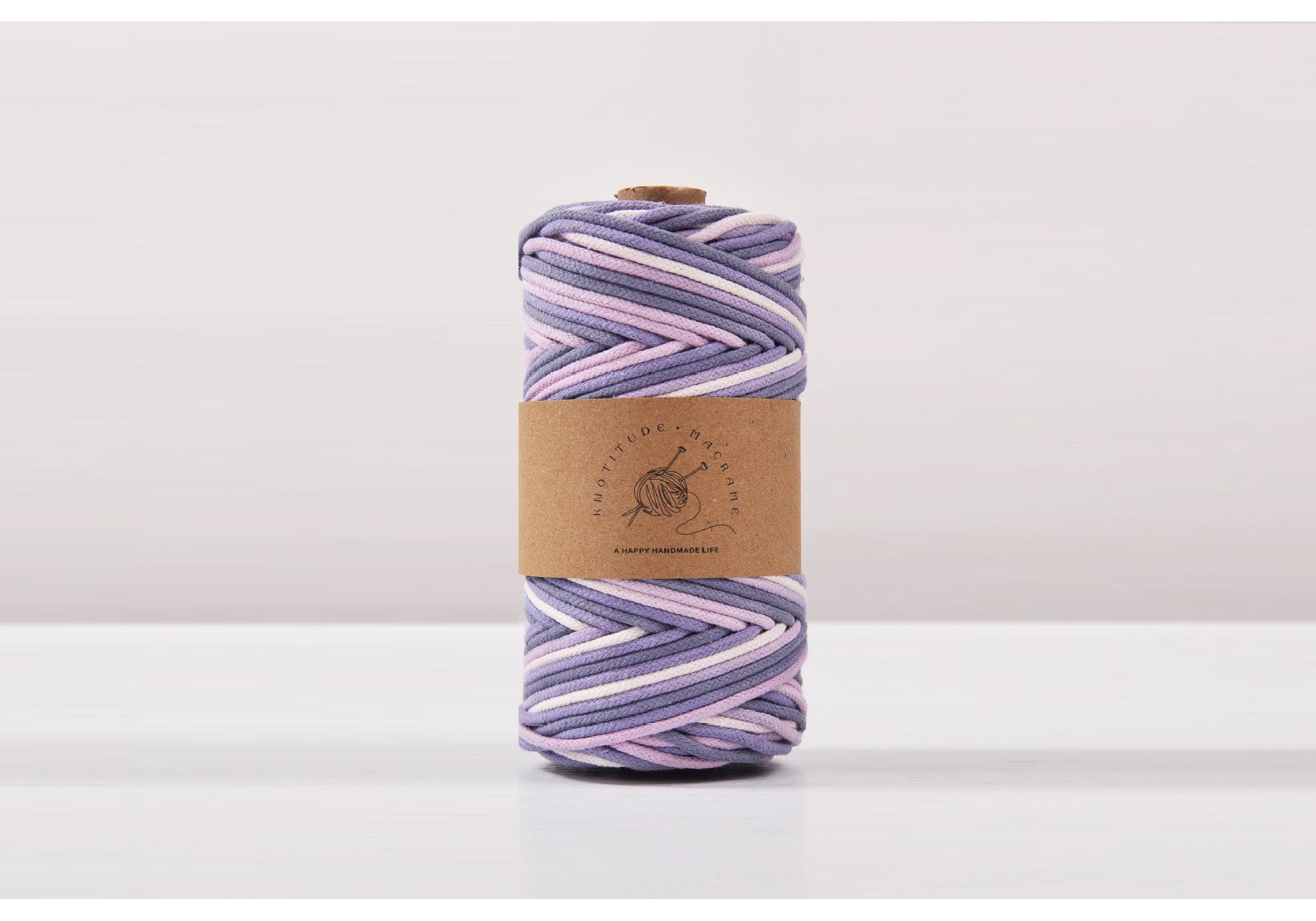 

100 Yards 3mm Gradient Color Cotton Core-Spun Rope for DIY Projects