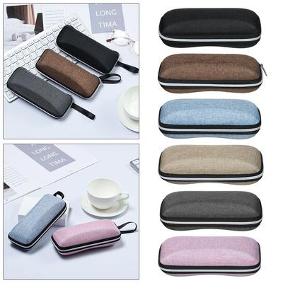 Unisex Travel Office Zipper Eyeglasses Accessories Glasses Box Eyeglasses Case Glasses Holder