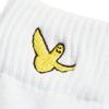 Angel Wappen Ankle Socks 3-Pack - WHITE