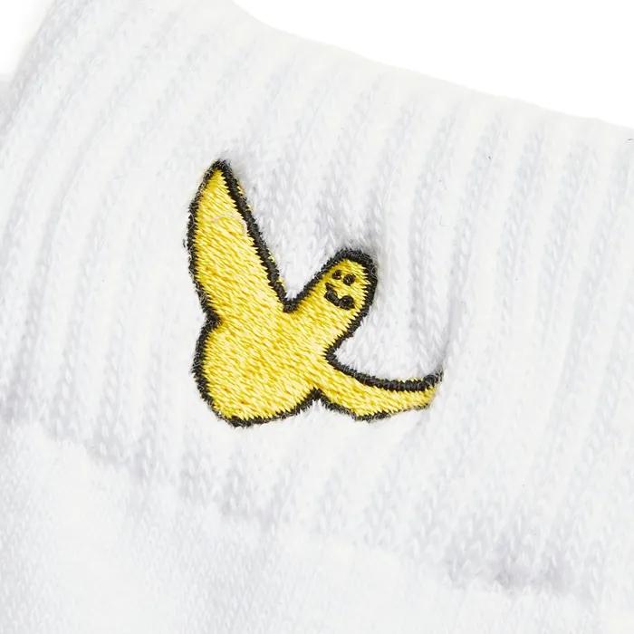 Angel Wappen Ankle Socks 3-Pack - WHITE