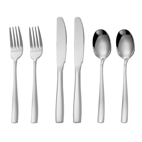 Hive Mind Cutlery Assortment Set (6-Piece Set) - Spoons, Forks, and 4-Piece Sets (2-Piece Set) - Curry, Salad, and Soup Spoons, Dishwasher Safe