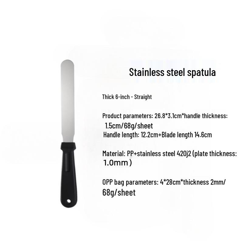 Wheat Straw Spatula & Cake Scraper Set