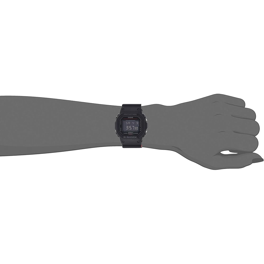 Casio G-Shock DW-5600HR-1D Men's Digital Sports Watch Quartz Black