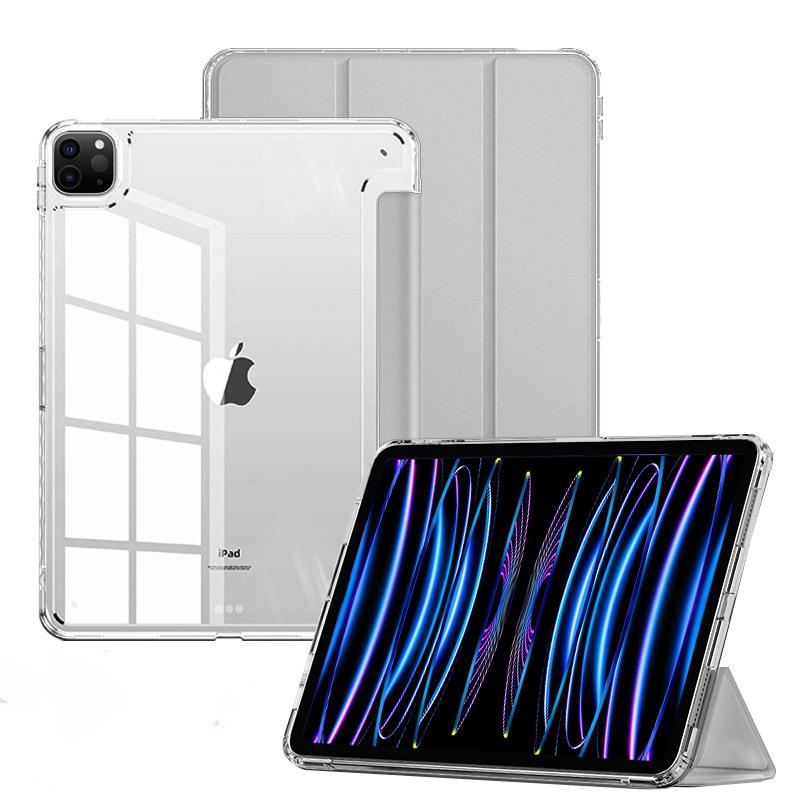 Transparent Acrylic Protective Case for 25 IPad Air 7 Models, Without Pen Slot; Also Suitable for 8-inch and 10.2-inch Apple Pro Models.