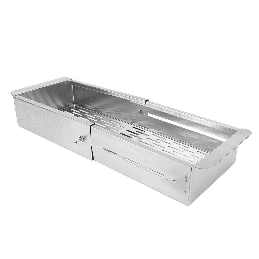 Scurgător de vase pentru chiuvetă, retractabil, din oțel inoxidabil 304, economisește spațiu, pentru legume F