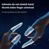 Sweat Proof Non-Scratch Touch Screen Gaming Thumb Gloves Non-slip Touch Screen Thumb Fingertip Sleeves for PUBG