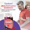Multivitamin-Gummibärchen für Erwachsene & Teenager, 16 Essentielle Vitamine & Mineralstoffe, Vegan Glutenfrei Gentechnikfrei, 60 Gummibärchen