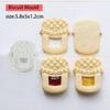 Jam Sandwich Cookie Mold 3d Christmas Envelope Love Shape Pressable Cutter Biscuit Fondant Cookie Stamp New Year Cake Decor