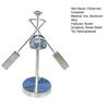 Fisherman Balance Art Figurine Swinging Kinetic Ornament Office Desk Stress Relief Toy Metal Balance Fisherman Sculpture for Home And Workplace Decor