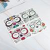 Day of The Dead Skull Face Dress Up Temporary Tattoo Stickers Pop Halloween Facial Makeup Special Waterproof Face Tattoo