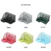 Metal Cutout Seven-Compartment Desktop Organizer: Multifunctional Pen Holder & Desk Storage Rack