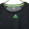 Adidas Training Long Sleeve Mesh Wear S Black Men's Used