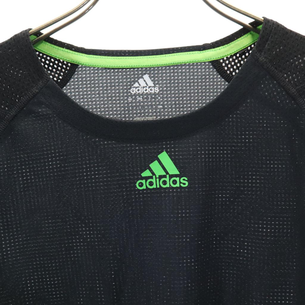 Adidas Training Long Sleeve Mesh Wear S Black Men's Used