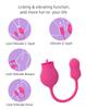 Double Head Tongue Licking Vibrator Egg Female Sex Toy Silicone Clitoral Stimulator Adult Product