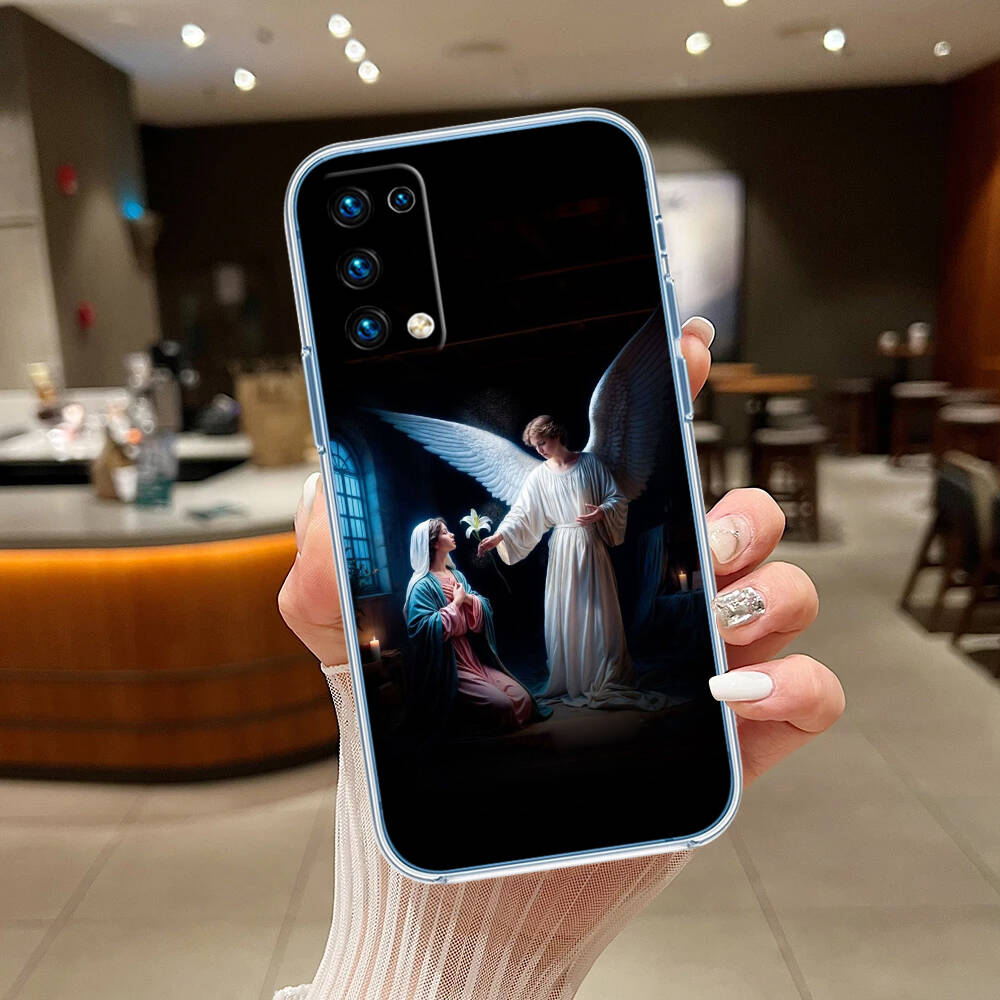 Virgen Maria Phone Case for Motorola Edge 20 30 S30 40 50 Fusion Lite Plus Pro Neo Ultra One Hyper Power Action Zoom Macro Vision