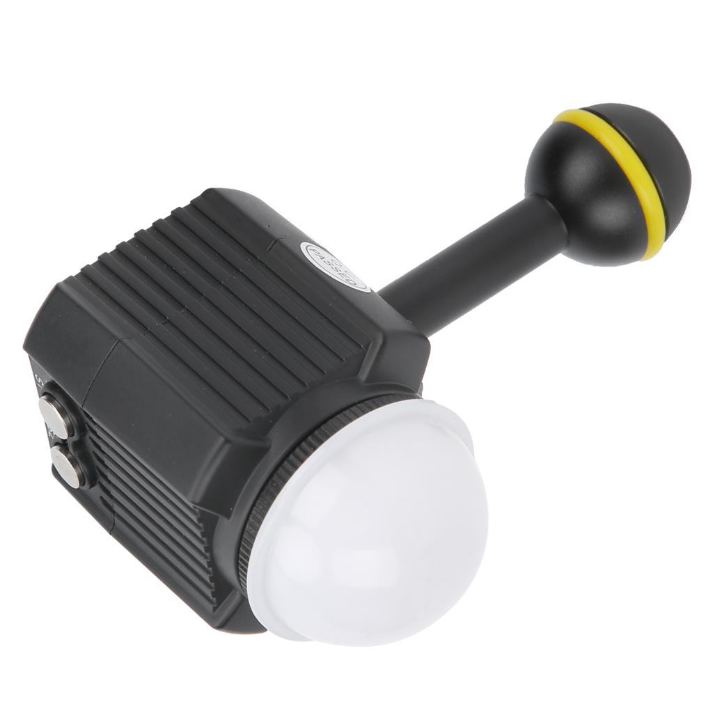 Waterproof Diving Photography Fill Light 60M Underwater Camera LED Video Light 7500K