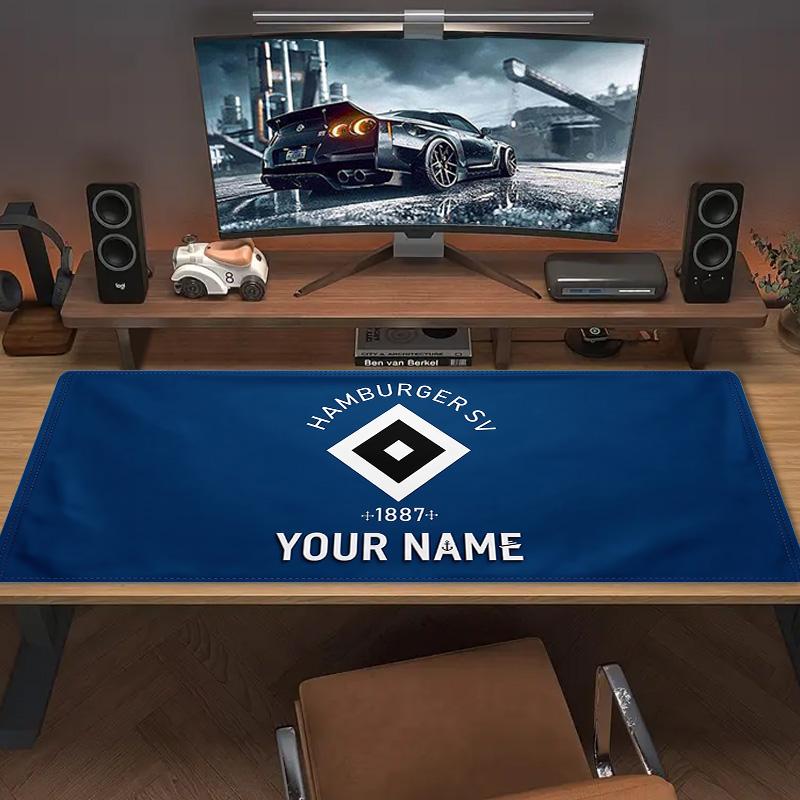 Hsv Benutzerdefinierter Name Große Größe Mauspads Große Gaming Tischunterlage Rutschfest Laptop Tablet Großes Mauspads XXL Matte Mini-PC Spielmatte Mit Verriegeltem Rand