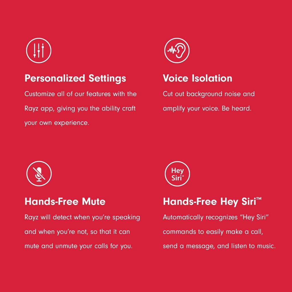 Pioneer Rayz Plus Smart Noise-Canceling Headphones, In-Ear - iPhone Compatible - Lightning - Listen & Charge (Bronze)