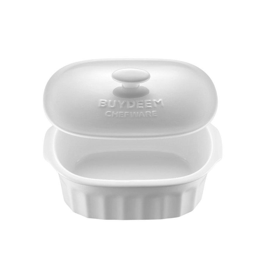 BUYDEEM Ceramic Steamer 2L, Model CT1005, Color White