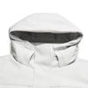 Fila Original Fashion Casual Sports Versatile Work Style Duck Down Warm Mid-Length Hooded Down Jacket Men Outerwear Cool-Stone-White F11M549902FWT