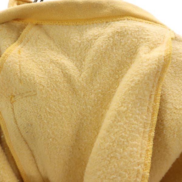 Pearly Gates Golf Long Sleeve Half Button Trainer L Yellow Back Brushed Men's Used