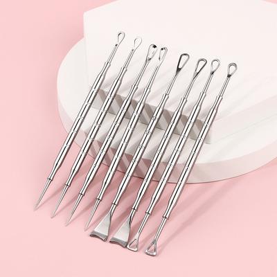 Black Dot Pimple Blackhead Remover Tool Needles For Squeezing Acne Tools Spoon For Face Cleaning Comedone Extractor Pore Cleaner