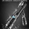 Multifunctional LED Flashlights Telescopic Zoom Outdoor Strong Light Flashlight Hand Lantern