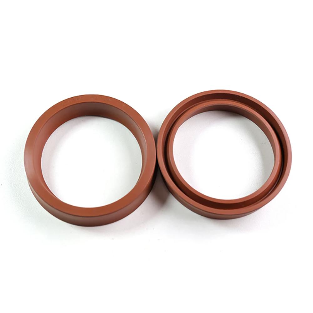 YXD/ODU/Y Hydraulic Oil Seal FKM Seal Gasket Brown Rubber High Temperature&Wear-Resistant Seal Gasket OD 16-130mm Thick 8-18mm