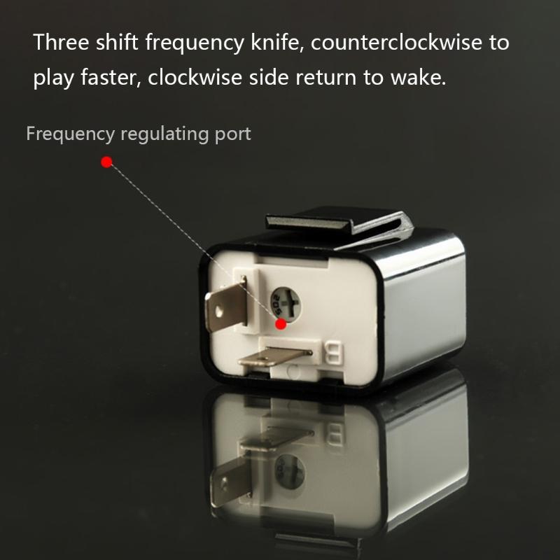 1 buc universal reglabil LED Flasher Blinker releu de frecvență Turn Signal Indicator lumină Blinker pentru auto motocicletă