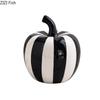 Black and White Striped Apples/pear Ceramic Statue Desk Decoration Minimalist Fruits Sculpture Ornaments Room Aesthetic Decor