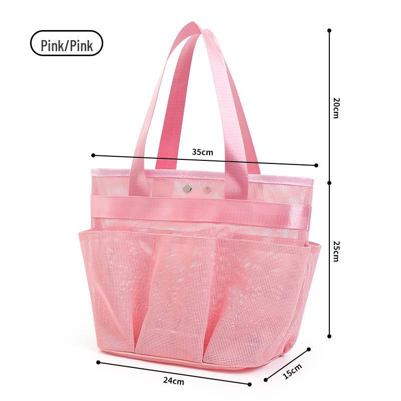 Bad Aufbewahrungstasche mit großer Kapazität und Abfluss – Ideal für Zuhause, Wohnheim, Fitnessstudio und Organisation