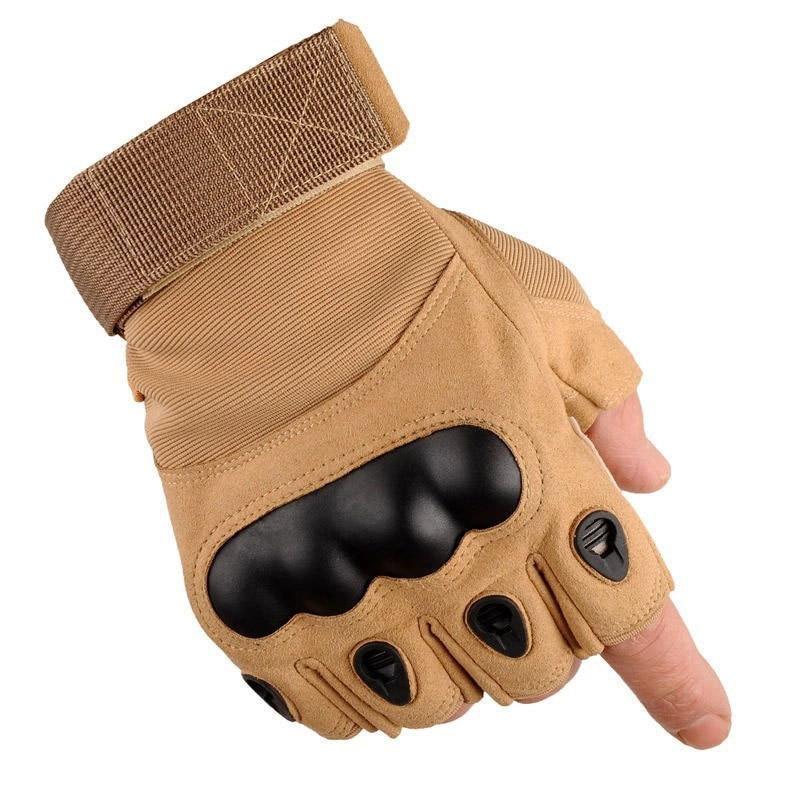 Taktische Handschuhe für den Außenbereich Sport Halbfinger Militär Herren Damen Kampf Schießen Jagd Fitness Fingerlose Handschuhe