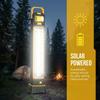 USB Rechargeable Solar-Powered Lamp Magnetic Base Emergency Light Torch Work Light  Magnetic Base