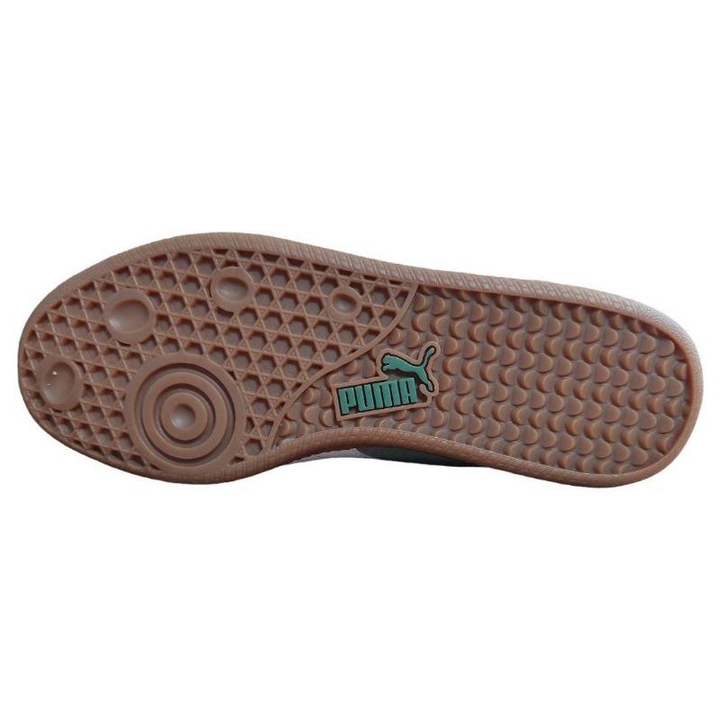 PUMA Suede Men Breathable Wear-resistant Low Skate Shoes Green 387745-04