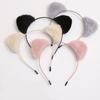 1Pc Plush Daily Use Cat Ear Decoration Cartoon Headband Cute Hair Accessory