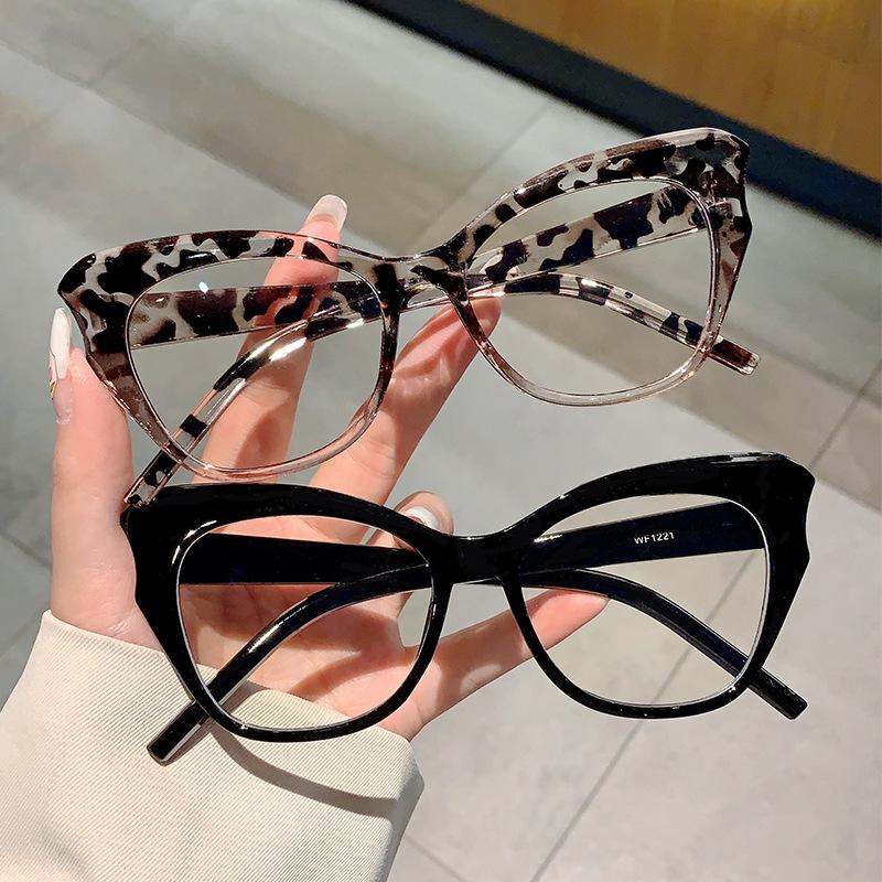 Anti Blue Light blocking Cat Eye Eyeglasses Ladies For Female Classic Sun Glasses Luxury Designer Style Style Colorful Glasses Spectacle Frame Frame