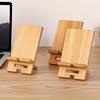 Stylish Adjustable Bamboo Phone and Tablet Stand | Multi-Angle Desktop Holder, Perfect for Home Office, School - Ideal Gift