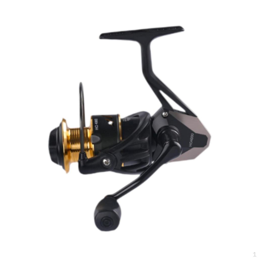 Fishing Reel Freshwater and Saltwater for Left Right Hand with Rubber Handle HO3000