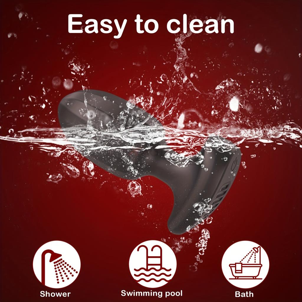 9 Frequenzen Vibrations-APP Bluetooth Analplug Analspielzeug Sexspielzeug Erwachsenenprodukte Männlich und Weiblich Universal