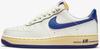 Sneakers Air Force 1 '07 Women Sail/pale Vanilla/gold Suede/deep Royal Blue
