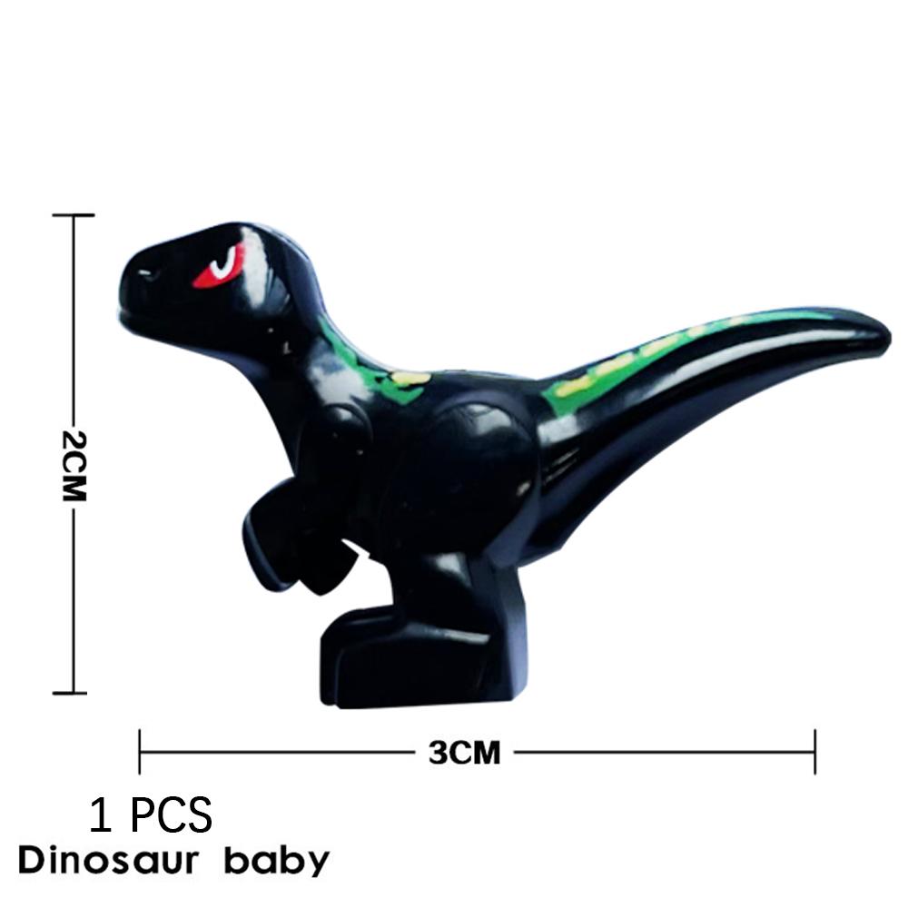 Jurassic Dinosaurs Building Blocks Dinosaur Baby MOC Bricks DIY Action Figure Egg Models Children Toys Animals Kids Gifts