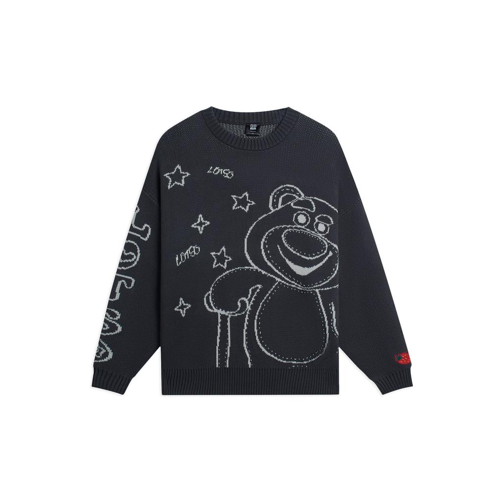 (WMNS) Li-Ning x Disney Toy Story Graphic Sweaters 'Black' Women's AMBS198-6