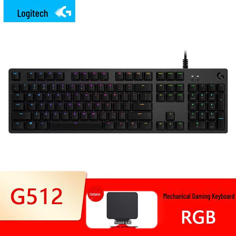 

Logitech G512 RGB Mechanical Gaming Keyboard
