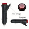 12V Car Flashing Warning Lights LED Police Strobe Lamps DRL Day Running Interior Windshield Suction Truck Automotive Accessories