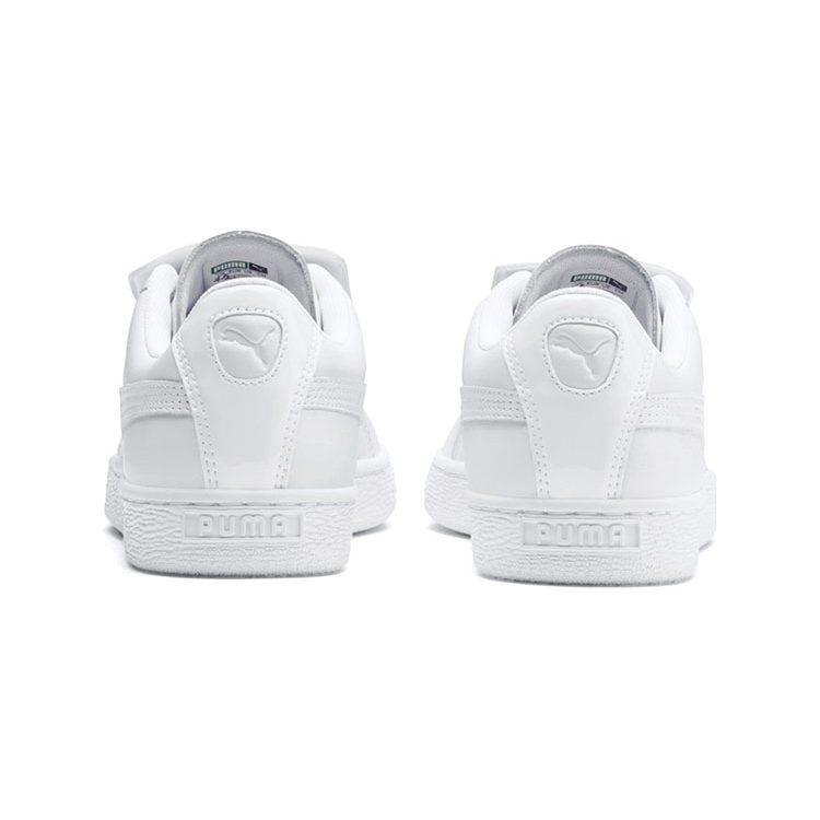 PUMA Basket Badge Casual Sneakers White Women's 369183-01
