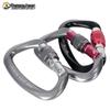 Zhongyu Youan Aviation Aluminum D-Type Screw Lock Carabiner